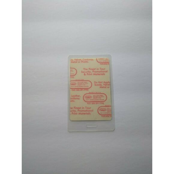 LA Guns BackStage Pass Original 1989 Hard Rock Heavy Metal Music Day Glow UNUSED - Picture 4 of 4